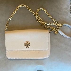 Beige/nude Tory Burch cross body bag OR clutch